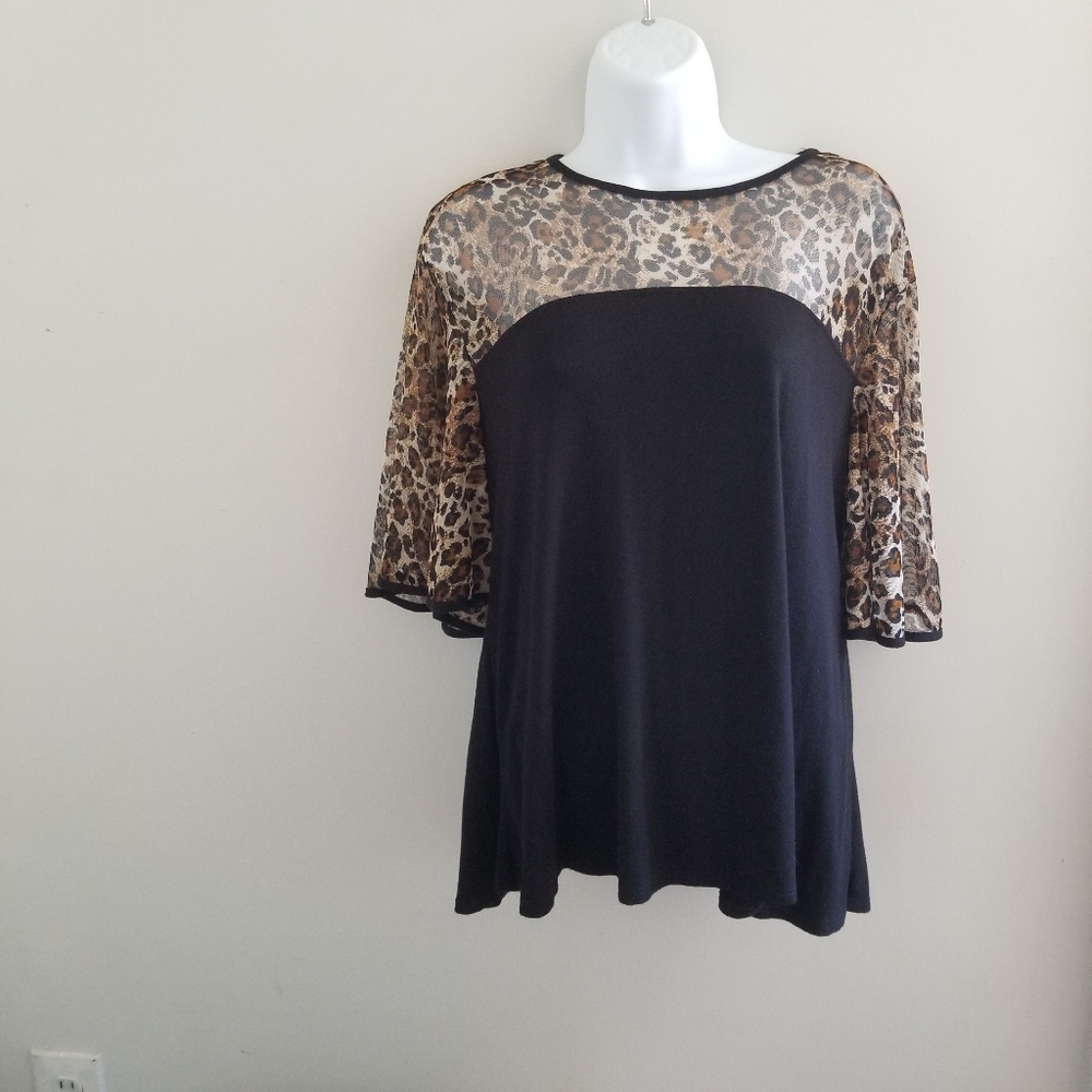 Leopard Print Top